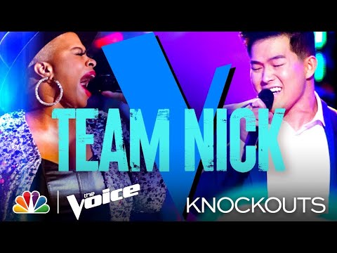 Dana Monique and Keegan Ferrell Bring Such Different and Amazing Energy - The Voice Knockouts 2021