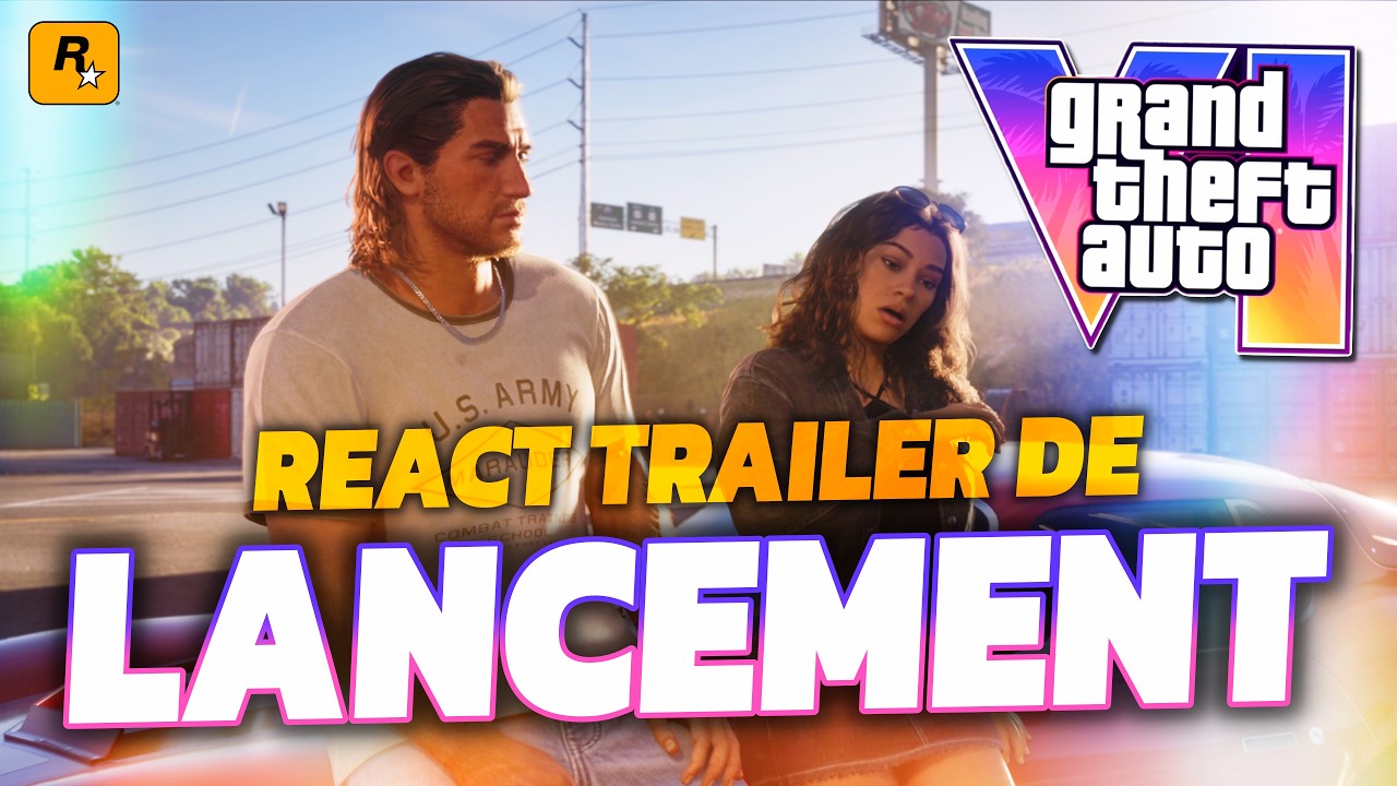 GTA 6 : REACT TRAILER de LANCEMENT (c'est banger)