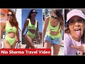 Nia Sharma Enjoys Skateboarding On Her US Vacation Nia Sharma S Bikini Look Nia Sharma S Dance