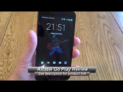 Alcatel Go Play IP67 4G Android Mobile Review