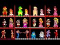 All Endings In Super Mario Bros Crossover 4K