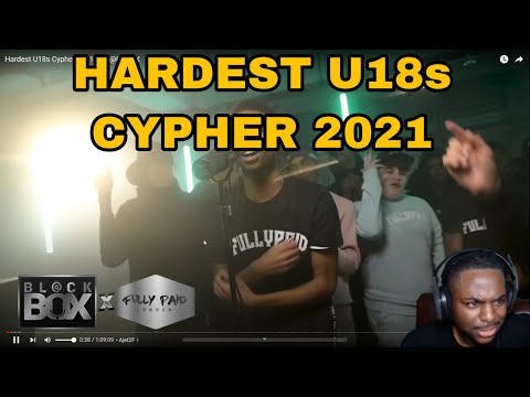 American Reacts to the Hardest U18s Cypher 2021 || BL@CKBOX REACTION THIS IS HEAT!!!