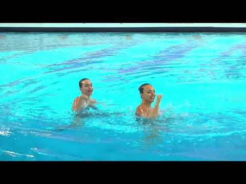 23 08 06   Female Duet Technical Routine Final   SLOVAKIA