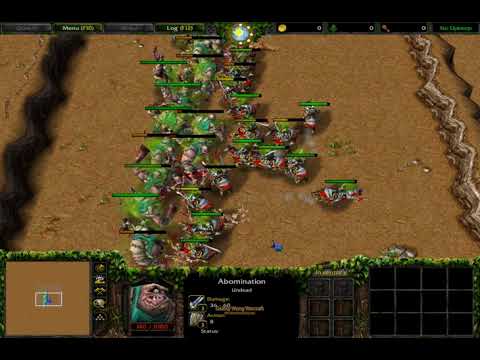 25 Abomination (100 Food) vs 25 Knight (100 Food) Fully Upgrade 1080p