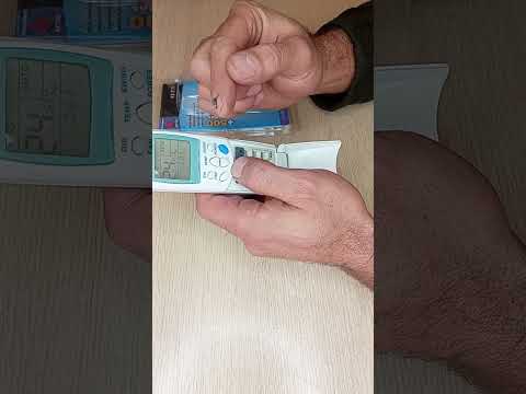 Artiko KT-518 Universal Air Conditioner Remote Control Usage and Password and Code Entry