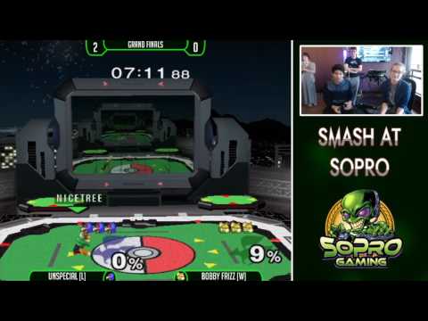 SoPro 36 SSBM - Unspecial (Falco) Vs. Bobby Frizz (Fox) Grand Finals