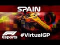 F1 Virtual Spanish Grand Prix, Full Race!
