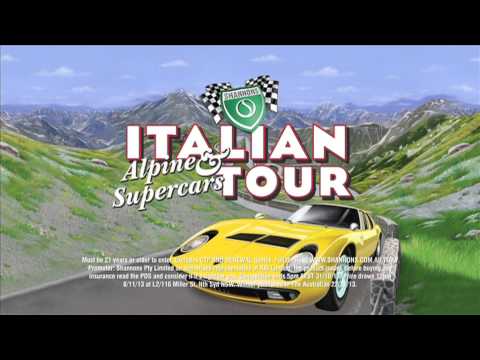Shannons Italian Alpine & Supercars Tour