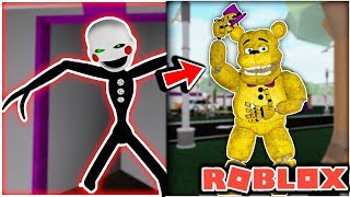 roblox fredbear rp ignited animatronics springtrap playtube
