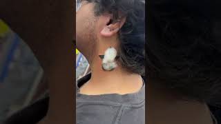 Neck tattoo for boys 🤣 #shorts #tattoo #trending