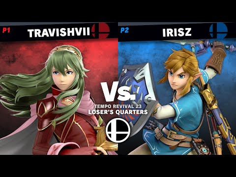 Tempo Revival 23 - TravishVII (Lucina, Roy) Vs. IrisZ (Link) - Loser's Quarters - Smash Ultimate
