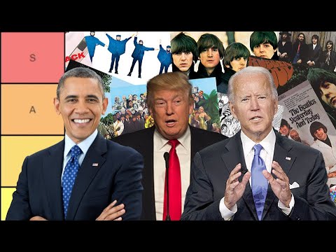Trump, Biden, and Obama try to make a Beatles Tier List
