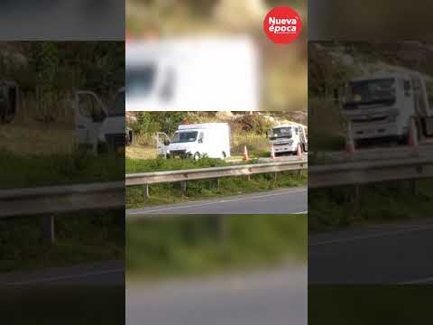 Reportan volcamiento de vehículo en la vía Bogotá-Fusagasugá.