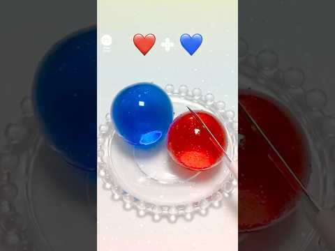 ❤+💙Tape Balloon DIY with Super Giant Orbeez and Nano Tape‼ - 🐸초초대왕개구리알 테이프풍선 만들기!#밍투데이#테이프풍선