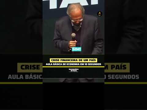 CRISE FINANCEIRA DE UM PAÍS | Aula básica de economia em 10 segundos