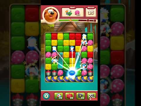 Toon Blast Level 2219 NO BOOSTERS - A S GAMING