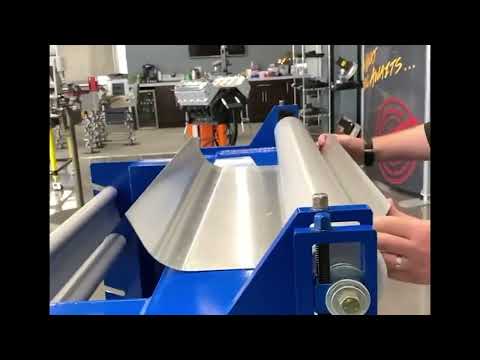 MetalAce 4 foot Radius Brake In-Use - Trick-Tools.com