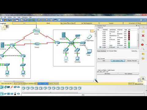 Penjelasan Packet Tracer 3.3.3.3 Explore a Network