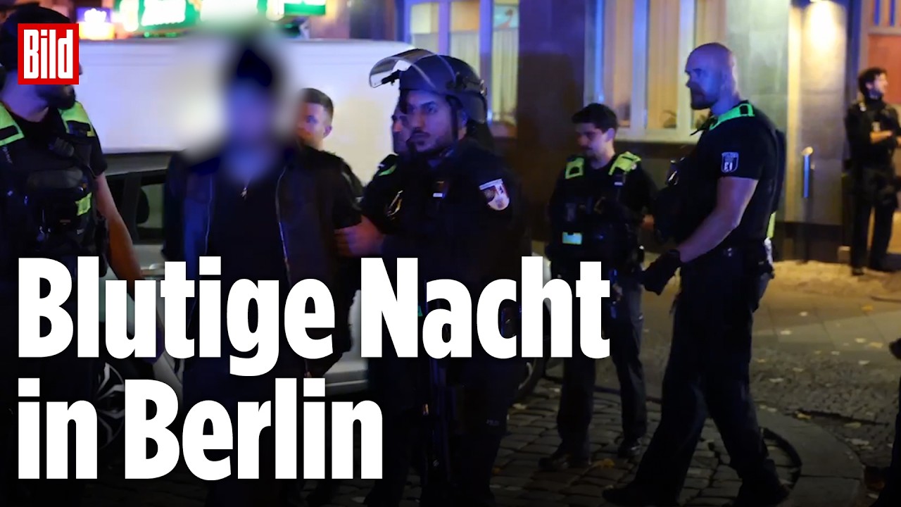 BERLIN: Schüsse am Späti – mehrere Festnahmen nach Gewalt-Eskalation