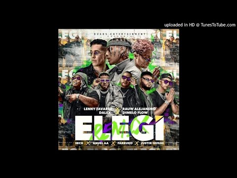 Rauw Alejandro, Lenny Tavarez, Dalex, Anuel AA, Sech, Farruko, Justin Quiles - Elegí (Remix)