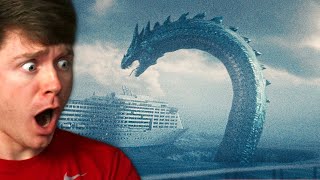 Reacting to REAL LIFE SEA MONSTERS!?