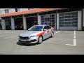 440 O 91 SLOp Škoda Octavia KP PSP Krapkowice Pokaz Sygnalizacji