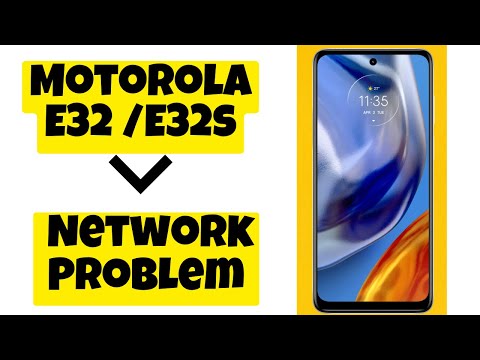 Motorola E32 / E32s Network Problem || How to solve a network issues || Network not connecting issue