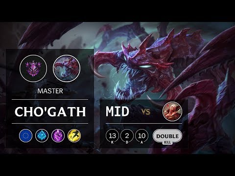 Cho'Gath Mid vs Vladimir - EUW Master Patch 9.24
