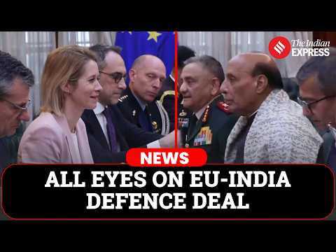India, EU Deepen Defence Ties As Kaja Kallas Meets Rajnath Singh In Delhi | India EU Defence Deal