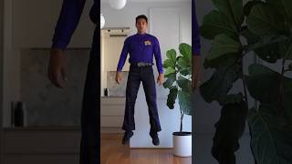 I wear purple and my name is John 💜 #thewiggles #bigstrongjohn #purplewiggle #shorts