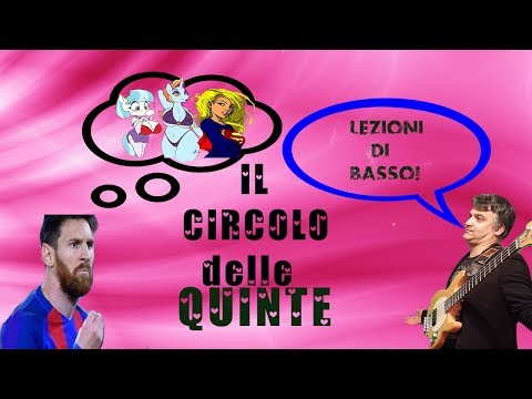 Lezioni di basso:  IL CIRCOLO DELLE QUINTE