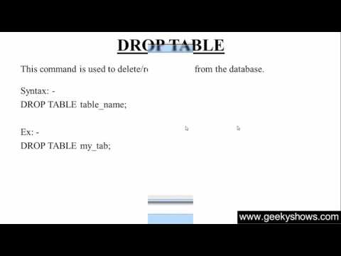 1 Introduction to SQL Hindi
