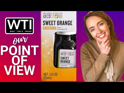Aura Cacia Sweet Orange Essential Oil - WTI product video review