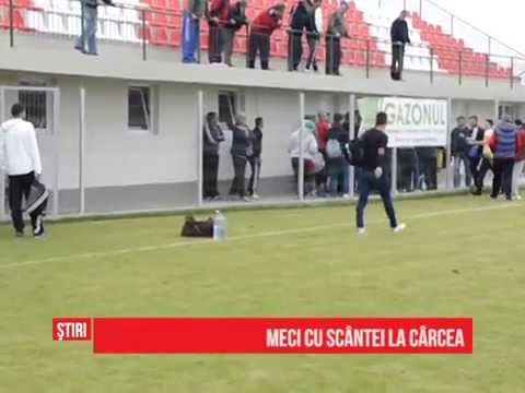 Meci cu scântei la Cârcea