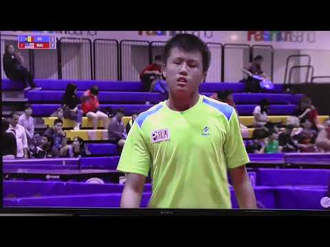 ITTF Thailand J&C Tan Yi Heng MAS vs  Laffineur Louis BEL Match 5