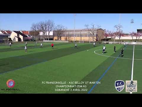 DIMANCHE 3 AVRIL CDM R3 FC FRANCONVILLE - ASC BELLOY LES BUTS
