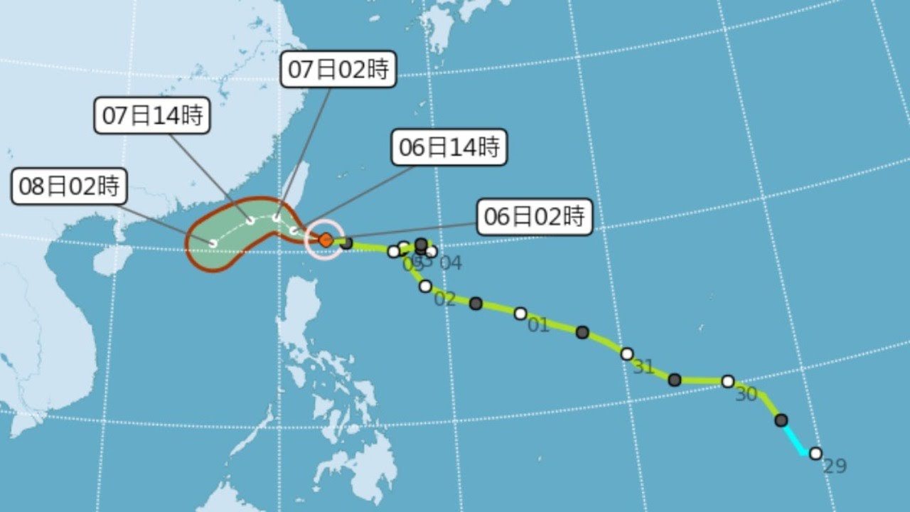「閃電」暴風圈觸陸風雨狂襲 專家1句話示警南台灣
