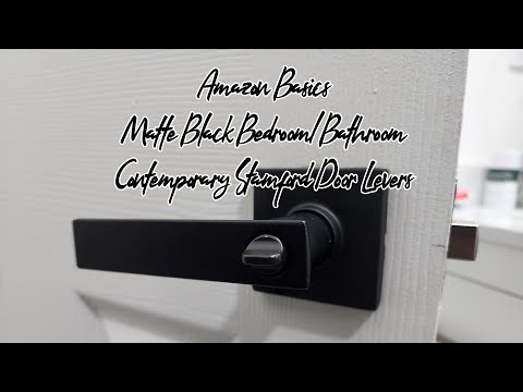 Amazon Basic Door Locks - installing them in my pad