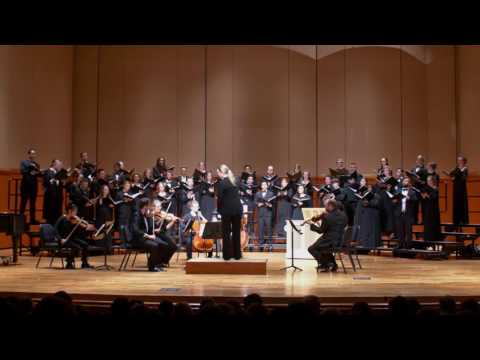 Conductor Catherine Sailer - DU Lamont Chorale - "Te Deum Laudamus" (Mozart)