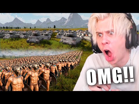 2.000.000 ESPARTANOS VS 2.000 TANQUES | Ultimate Epic Battle Simulator 2