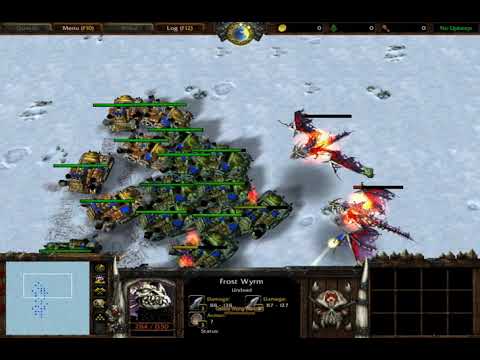 (Comment Request) 33 Siege Engine vs 14 Frost Wyrm (100 Food) Fully Upgrade 1080p