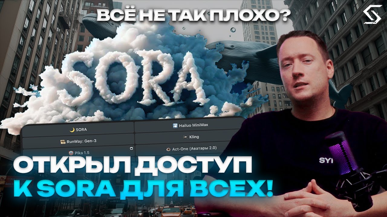 SORA В SYNTX? И ТЕПЕРЬ ДЛЯ ВСЕХ | ЛУЧШАЯ НЕЙРОСЕТЬ 2024?