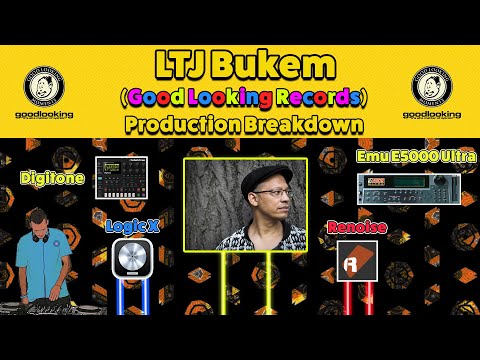 LTJ Bukem (Good Looking Records) Production Breakdown (Renoise/Logic X/Emu e5000/Digitone)