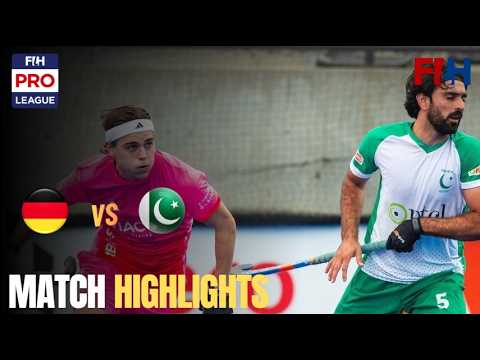 Pakistan Vs Germany Hockey Match Highlights | FIH Pro League 2025–26 Match #2