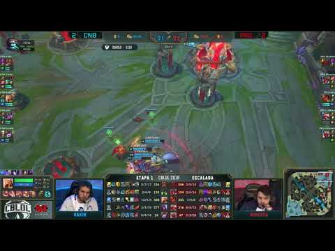 JOGADA - VEM PRO PENTA! RAKIN FAZ PENTAKILL EM CNB VS PROGAMING