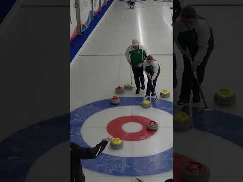 20230115 : Shot of the Match : Brewers Ducks vs Viry Chatillon   #curling