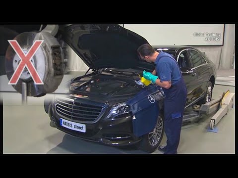 Mercedes-Benz S-Class - Removal & installation of the brake discs (Front axle) | W222, C217