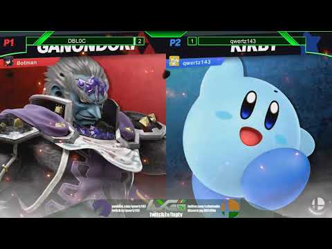 DBL0C (Wolf/Ganon) vs qwertz143 (Kirby) - SSB India April Online Tournament