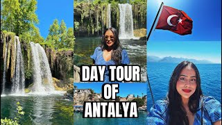 Travel vlog - EP 3: Day Tour of Antalya | 4K | Düden Waterfalls | Ancient City | Antalya | MINI VLOG