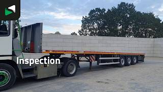 Faymonville F-S43-1AAF 3 axles Extendable Lift + Steering Axle SAF MOT 02/27 open laadbak oplegger | Foto 4 - Autoline